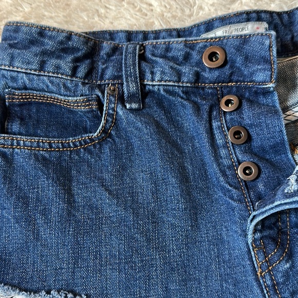 Free people short jeans pants size 27 - Picture 13 of 16